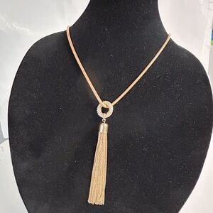 Long Gold Necklace